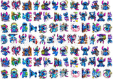 DIY Hand-drawn Stitch Acrylic Figurines Kit for Kids - Customizable Anime Characters